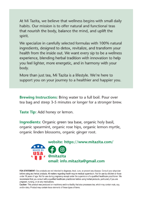 Premium Detox Tea (28 días)
