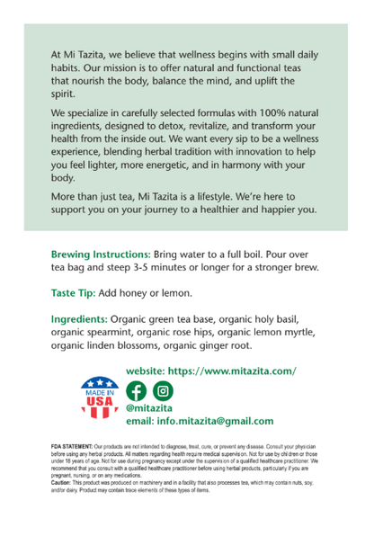 Premium Detox Tea (28 días)